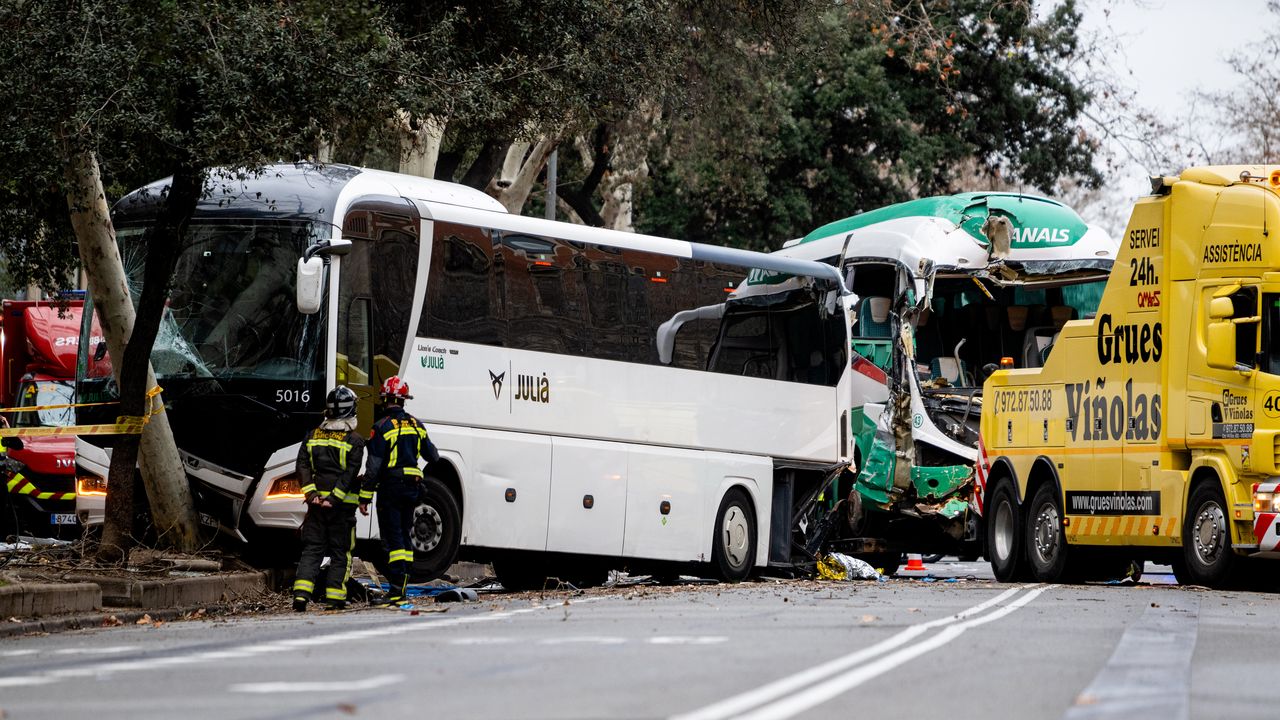Grave accidente en Barcelona deja 51 heridos, cuatro en estado crítico