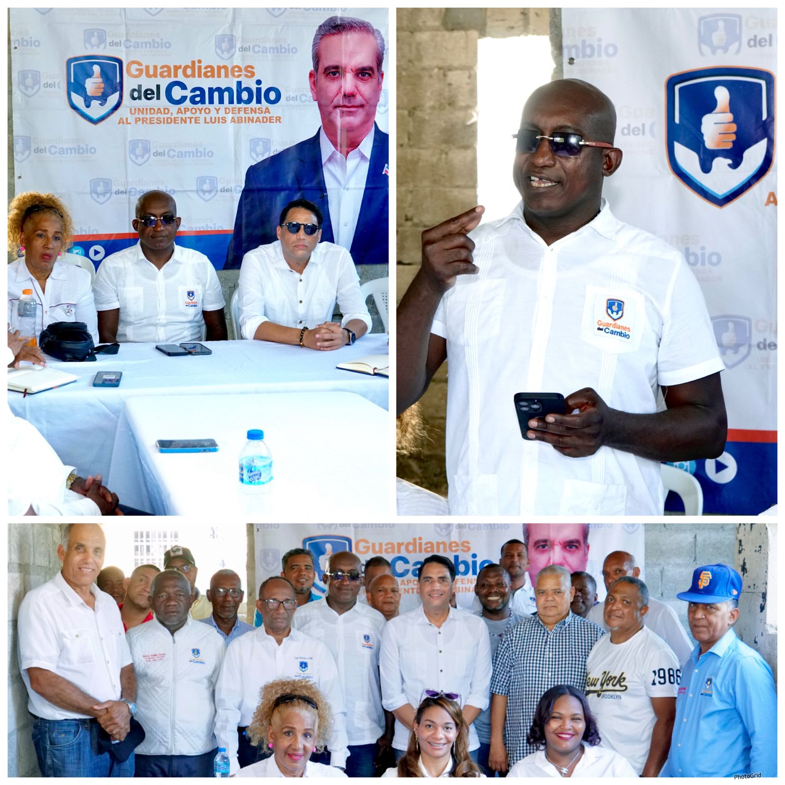 Movimiento Guardianes del Cambio continúa su recorrido en Santo Domingo Este