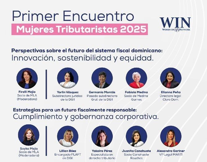 Realizarán el “Primer Encuentro Mujeres Tributaristas 2025” en Santo Domingo