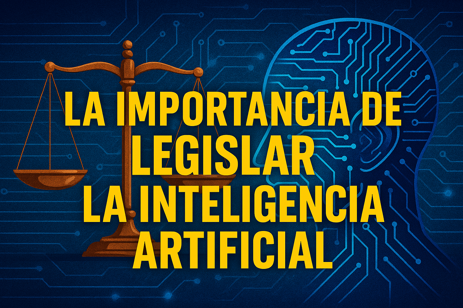 La urgencia de legislar la inteligencia artificial: un reto impostergable