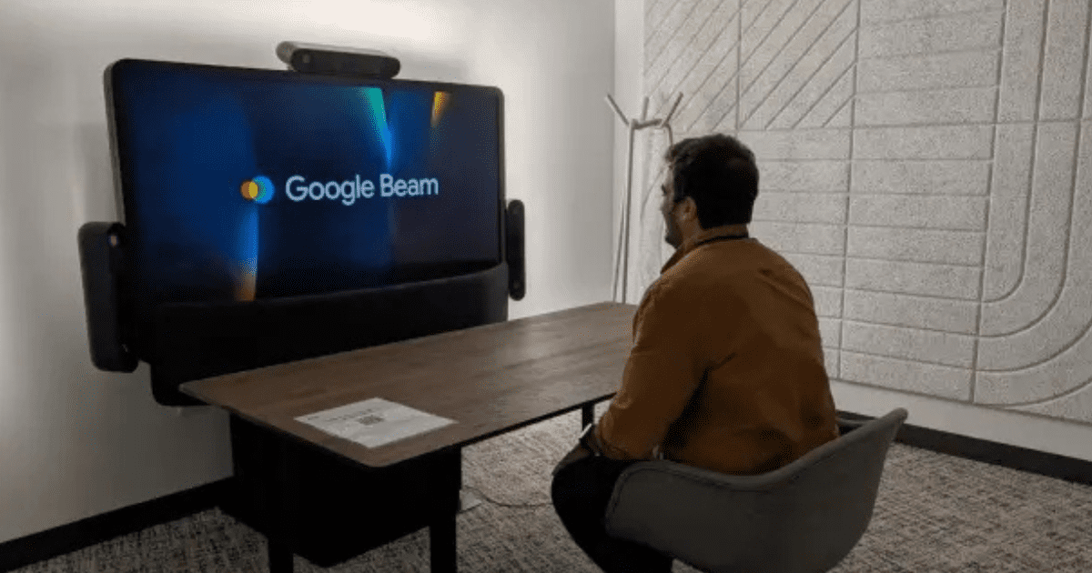 Google Beam: tecnología revolucionaria para videollamadas inmersivas
