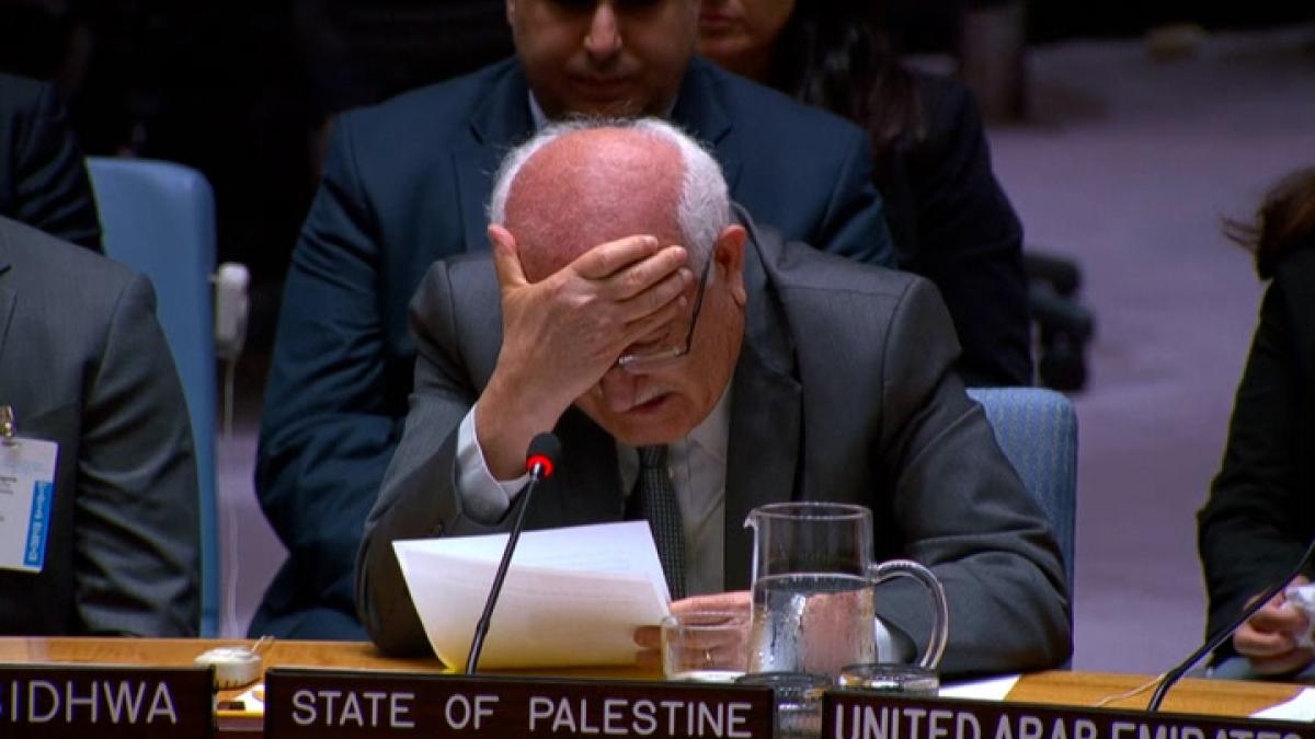 El Representante de Palestina en la ONU Llama la Atención Sobre la Crisis en Gaza