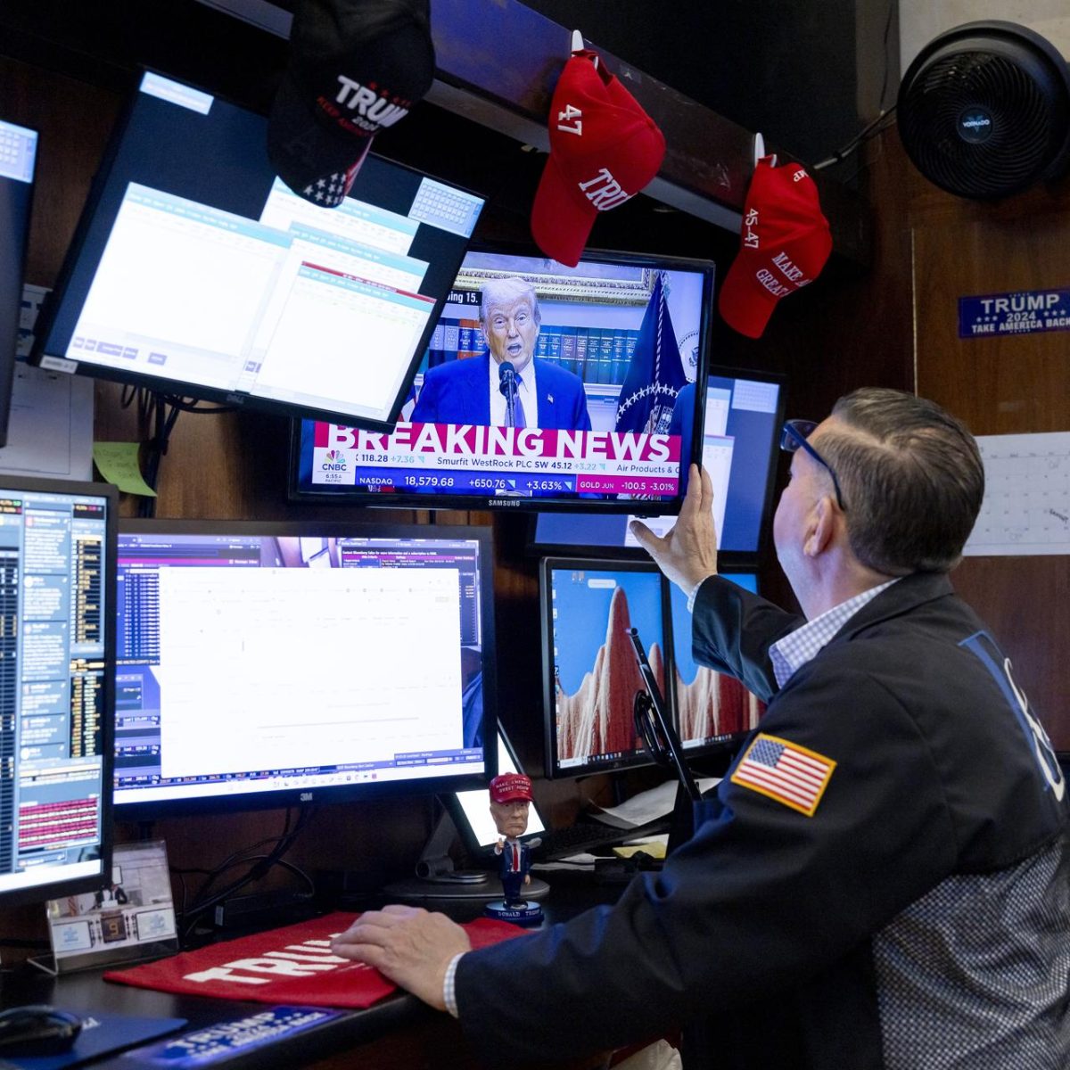 Apertura de Wall Street tras bloqueo de aranceles impulsa subidas en el Nasdaq y el S&P 500