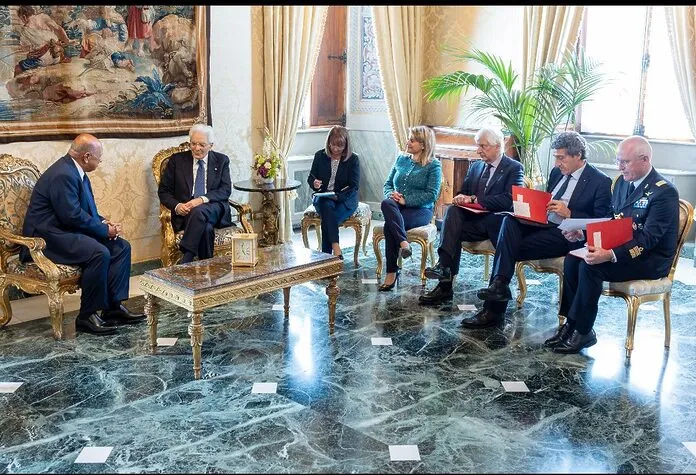 Embajador Dominicano Rafael Antonio Lantigua Ciriaco Presenta Cartas Credenciales al Presidente de Italia y Reafirma la Sólida Relación Bilateral