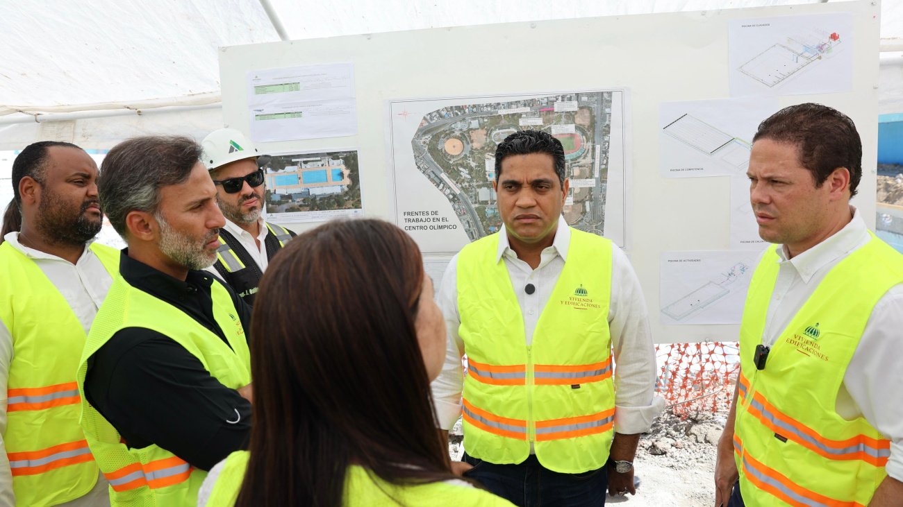 Avanza remodelación del Centro Olímpico Juan Pablo Duarte de cara a los Juegos Centroamericanos 2026