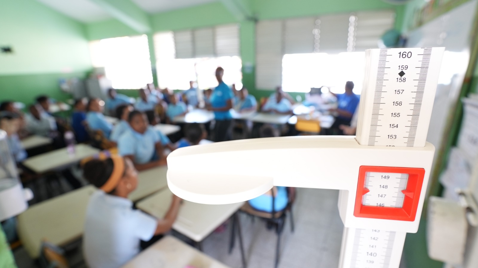 El Inabie evalúa el estado nutricional de más de 11,000 estudiantes bajo su Sistema Integral para la Vigilancia Alimentaria y Nutricional del Escolar