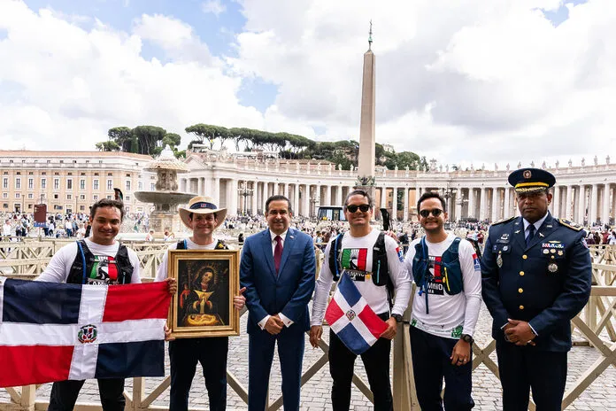 La imagen de la Virgen de la Altagracia llega al Vaticano tras histórica peregrinación dominicana
