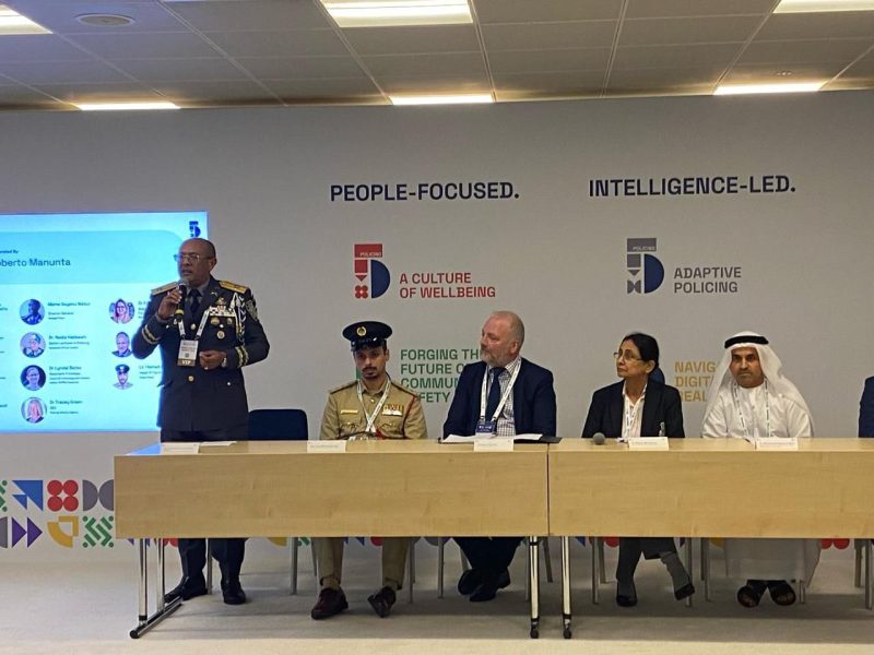 República Dominicana expone estrategias de seguridad en la Cumbre Mundial de Policía 2025 en Dubái
