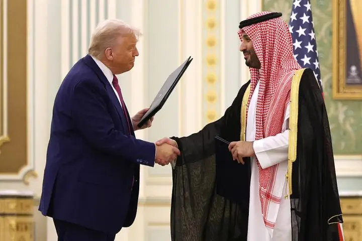 Trump anuncia inversión histórica de Arabia Saudí de 600 mil millones de dólares en EE. UU.