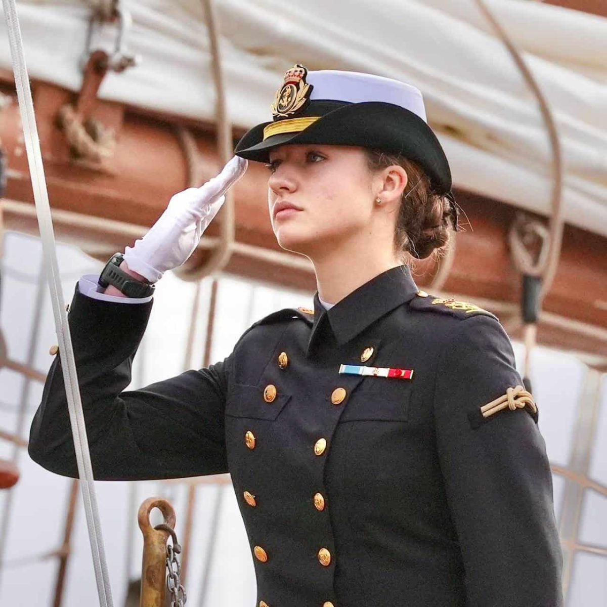 La Princesa Leonor de España llega a República Dominicana a bordo del buque escuela Juan Sebastián de Elcano