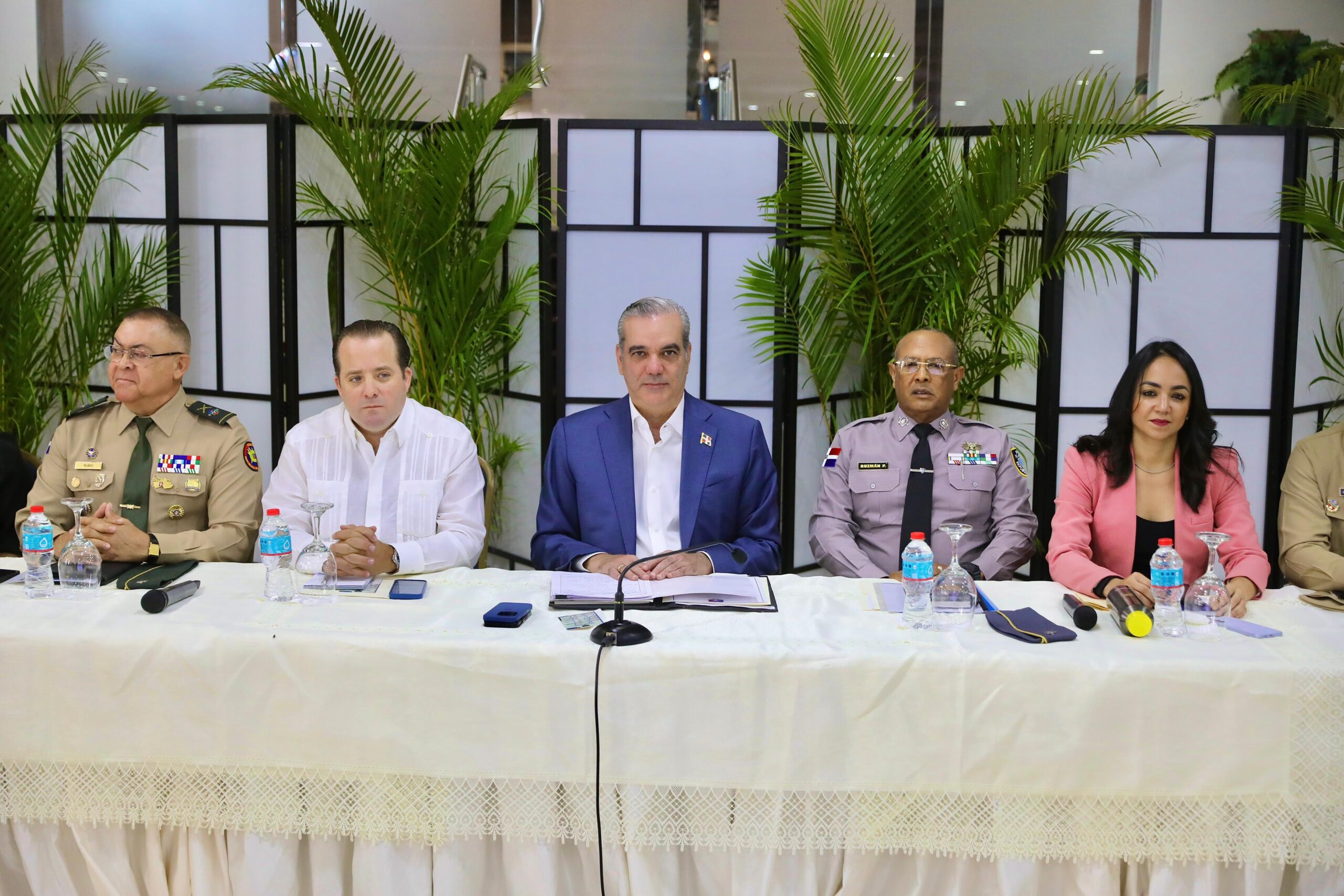 Reunión del presidente Abinader sobre el Plan de Seguridad Ciudadana
