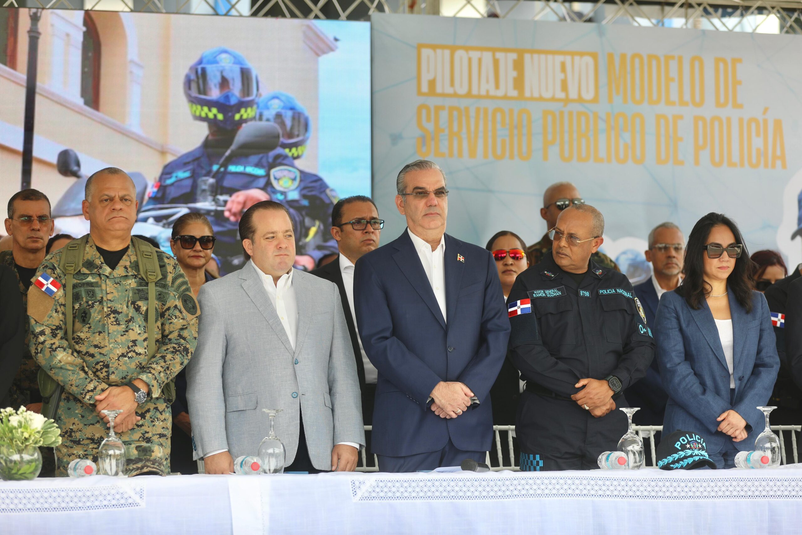 Implementación del nuevo modelo de patrullaje y servicio policial en el Gran Santo Domingo