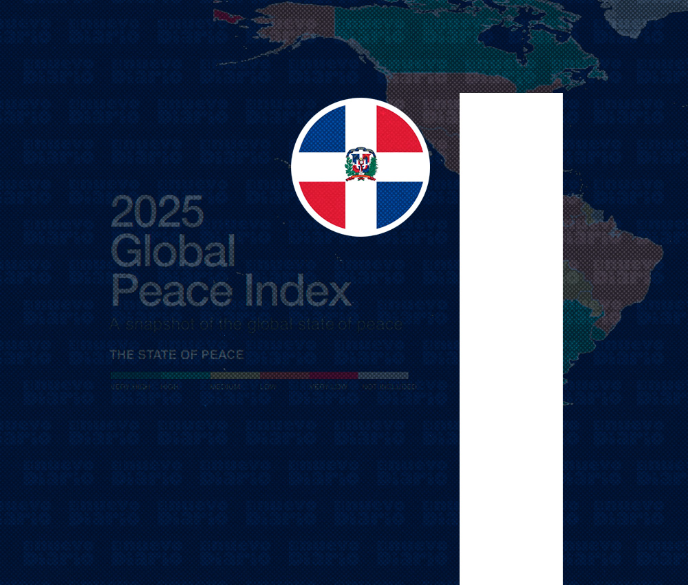 República Dominicana avanza en el Índice Global de Paz 2025