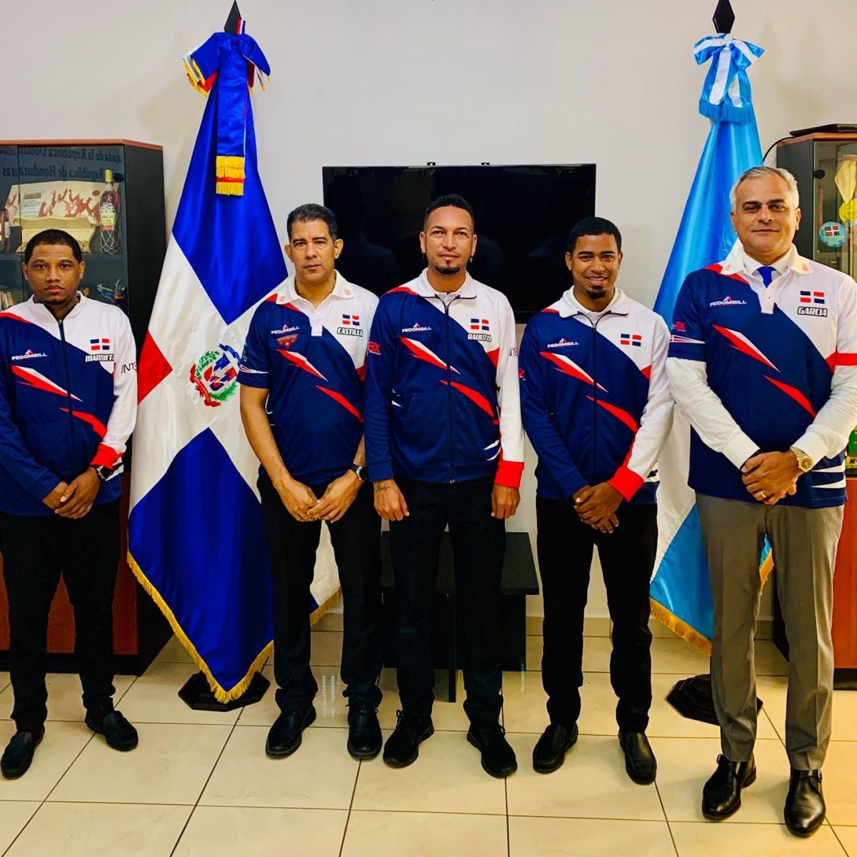 La Embajada de la República Dominicana en Honduras da la bienvenida a la selección nacional de billar
