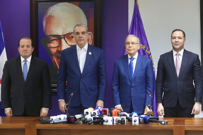 Reunión entre el presidente Abinader y Danilo Medina fortalece postura ante la crisis en Haití