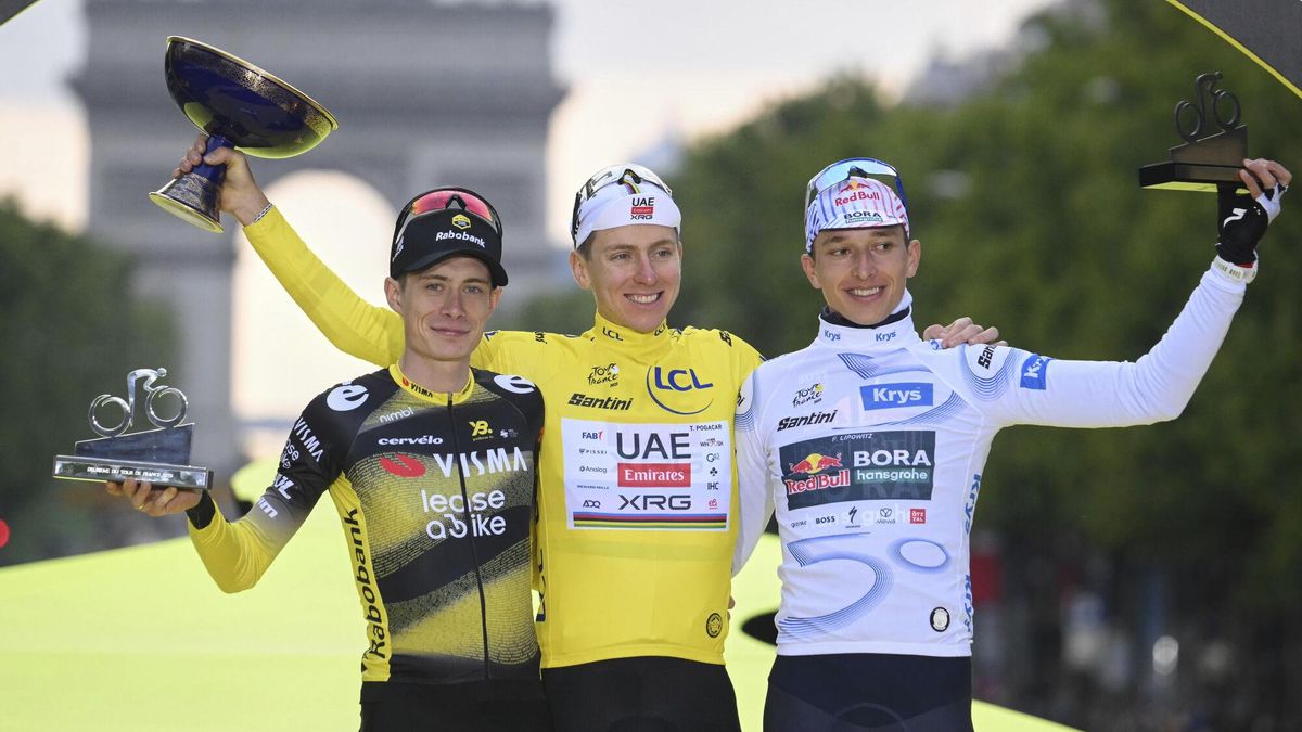 Tadej Pogacar conquista su cuarto Tour de Francia en París