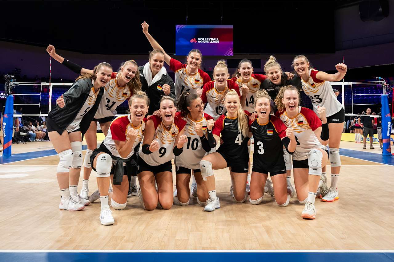 Alemania vence a República Dominicana y avanza a cuartos de final en la Liga de Naciones de Voleibol