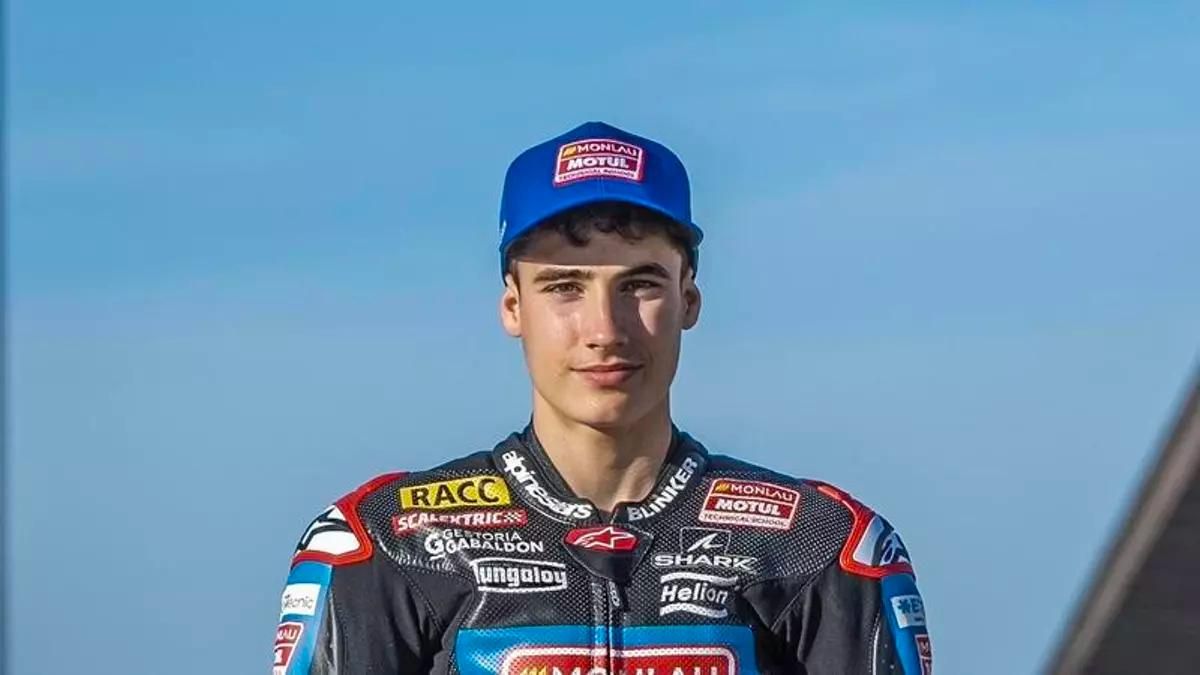 Fallece el piloto Pau Alsina tras un accidente durante un entrenamiento en MotorLand Aragón