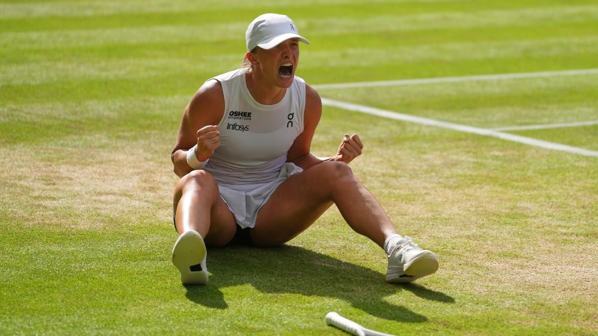 Iga Swiatek se corona campeona de Wimbledon con una victoria histórica