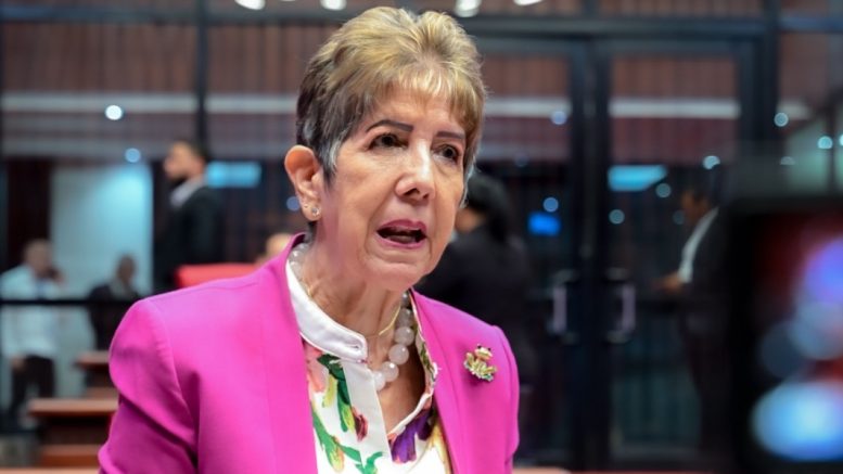 Senadora Ginette Bournigal rechaza comentarios de Alfredo Pacheco sobre la primera dama y el Código Penal