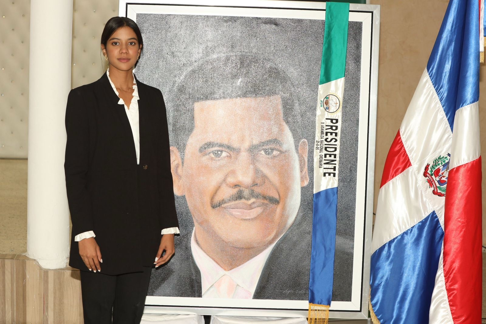 Juramentación de Omara Corporán como Vicepresidenta del Partido de Unidad Nacional