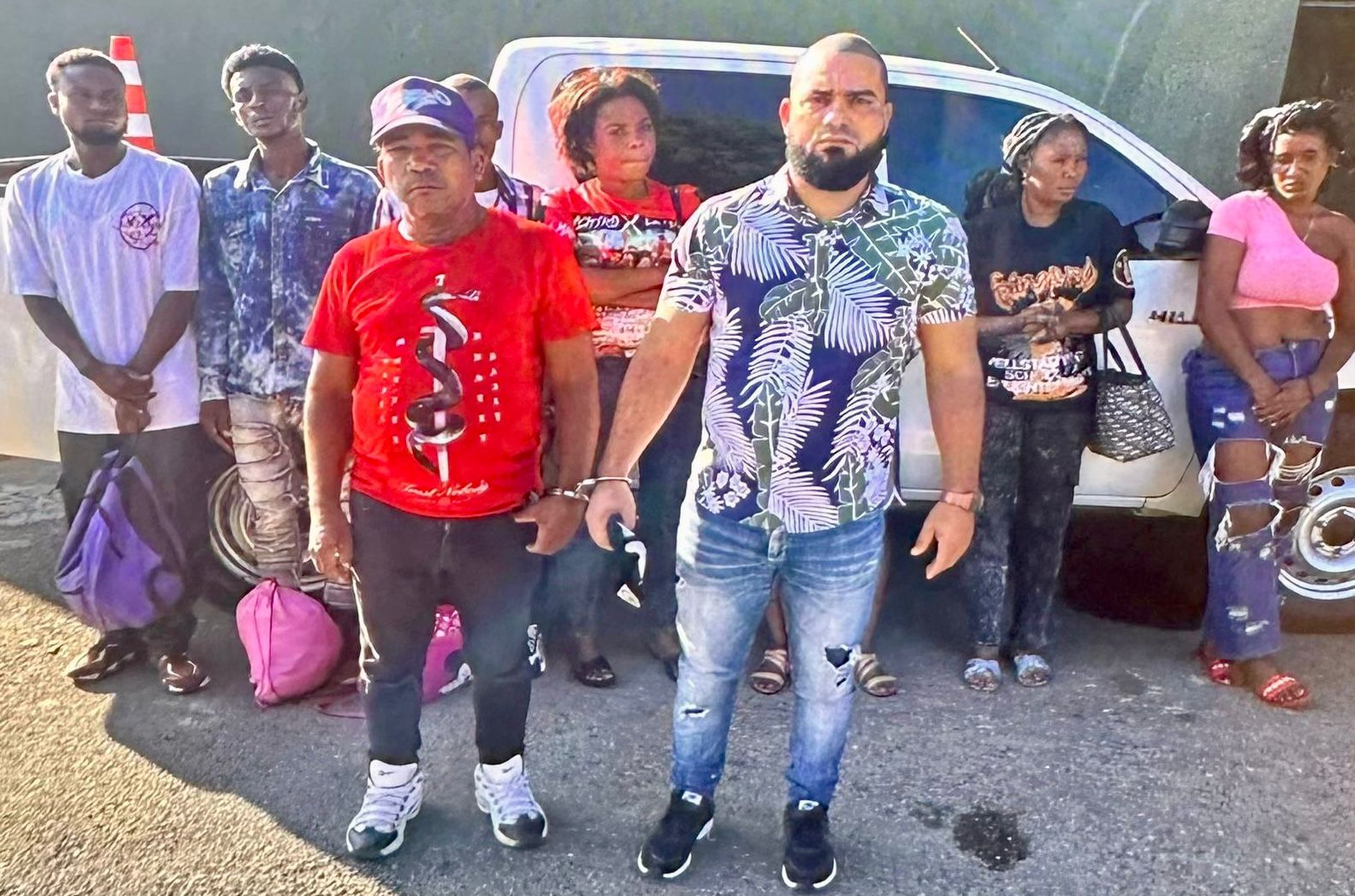 Detención de funcionario de Obras Públicas por tráfico de haitianos indocumentados