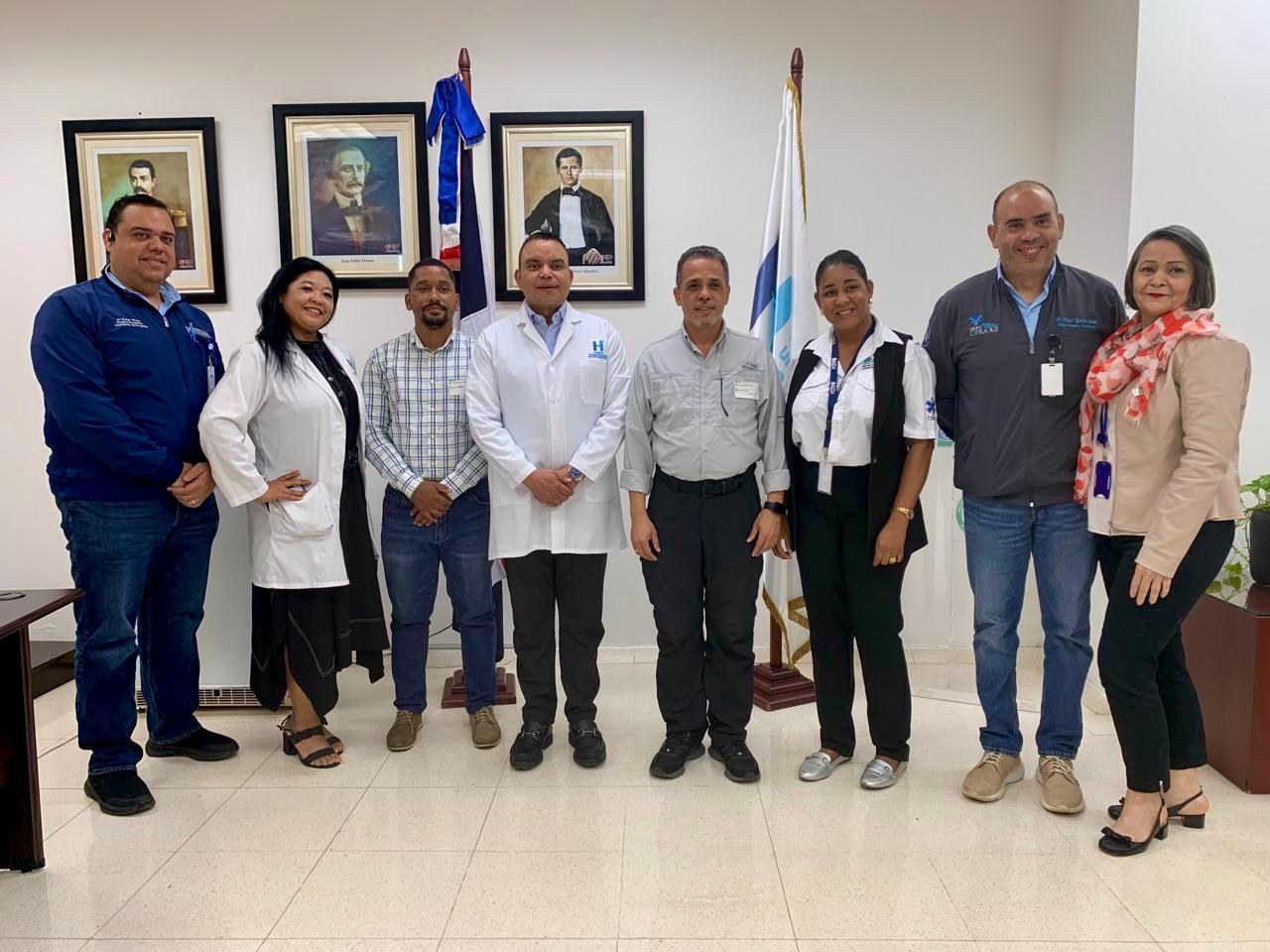Reunión fortalece la coordinación para mejorar atención a pacientes en el Hospital Ney Arias Lora