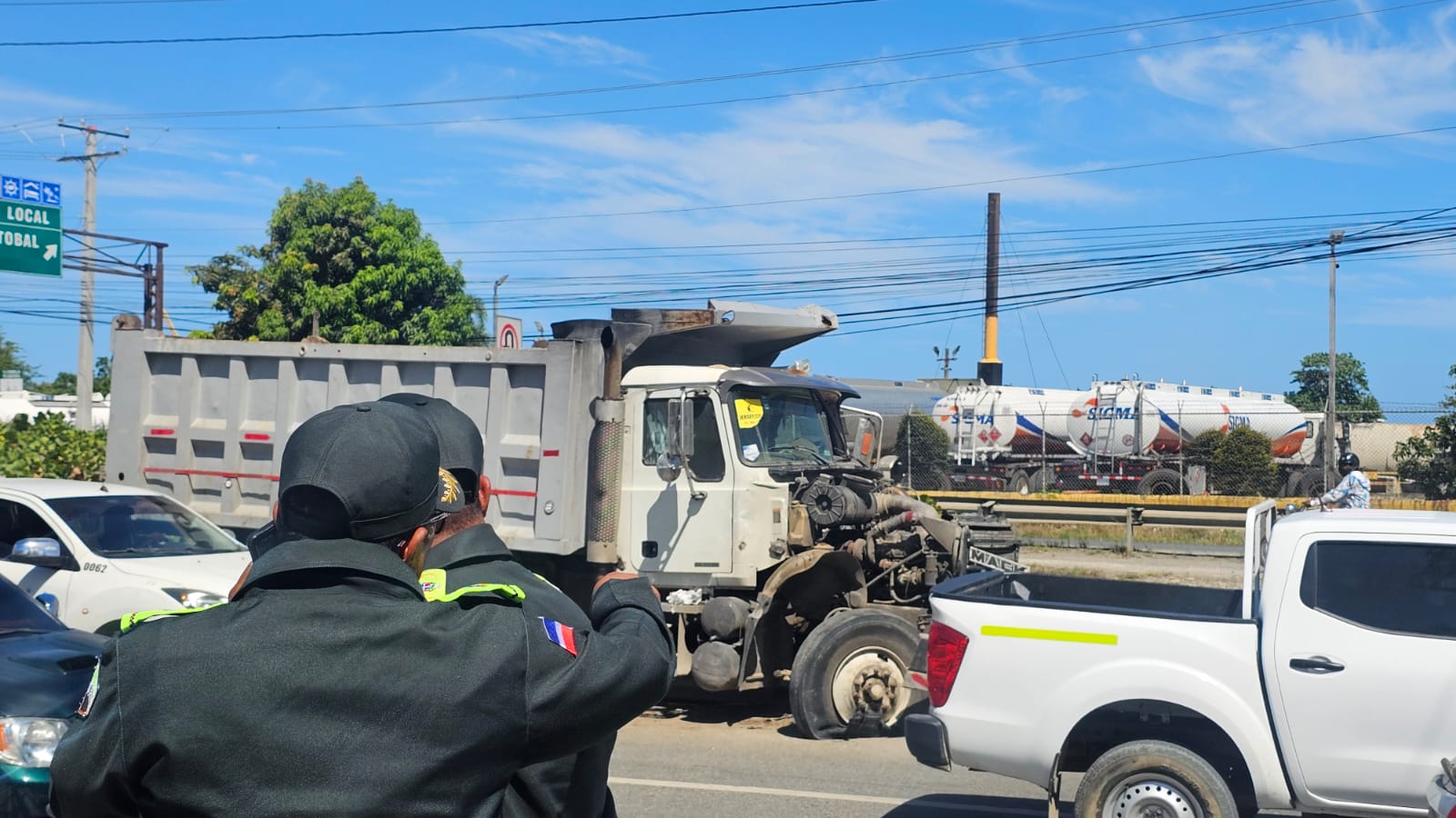 Identifican a las víctimas mortales del accidente en la autopista 6 de Noviembre en San Cristóbal