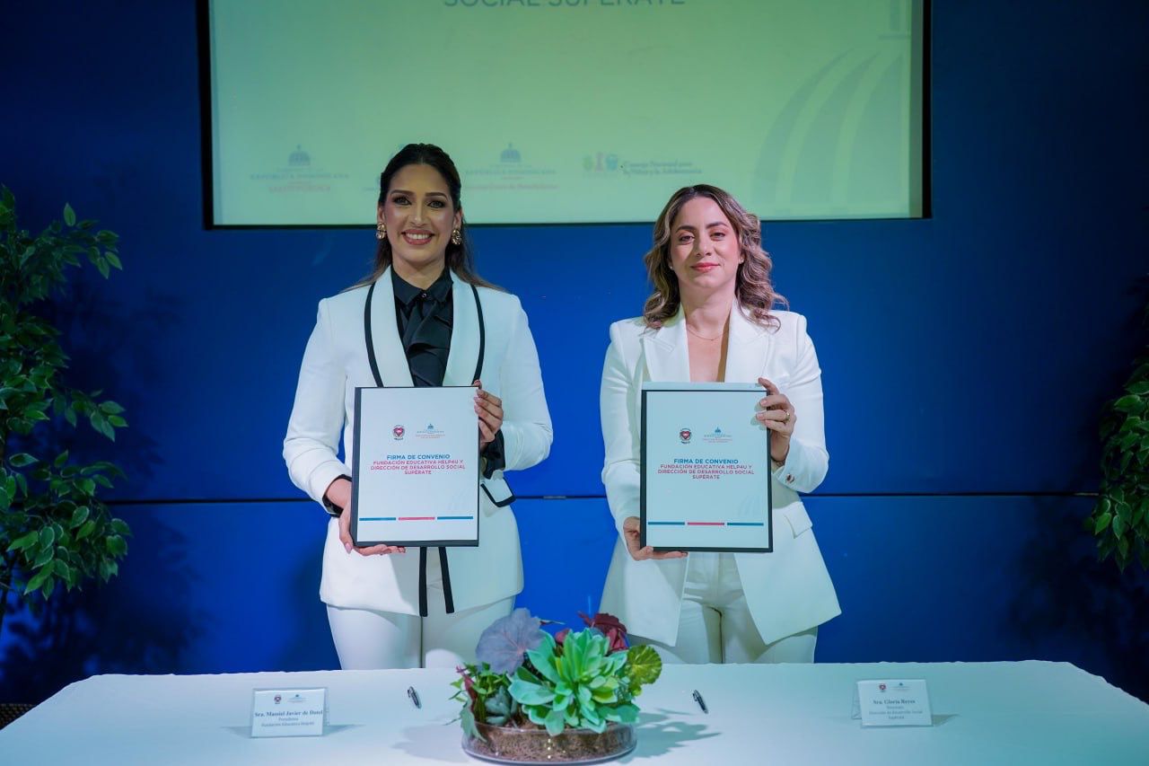 Supérate y Help4You garantizan educación a niños afectados por tragedia del Jet Set
