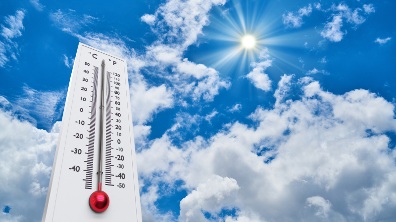 Pronóstico del Tiempo: Día Soleado y Caluroso con Polvo del Sahara y Lluvias Aisladas