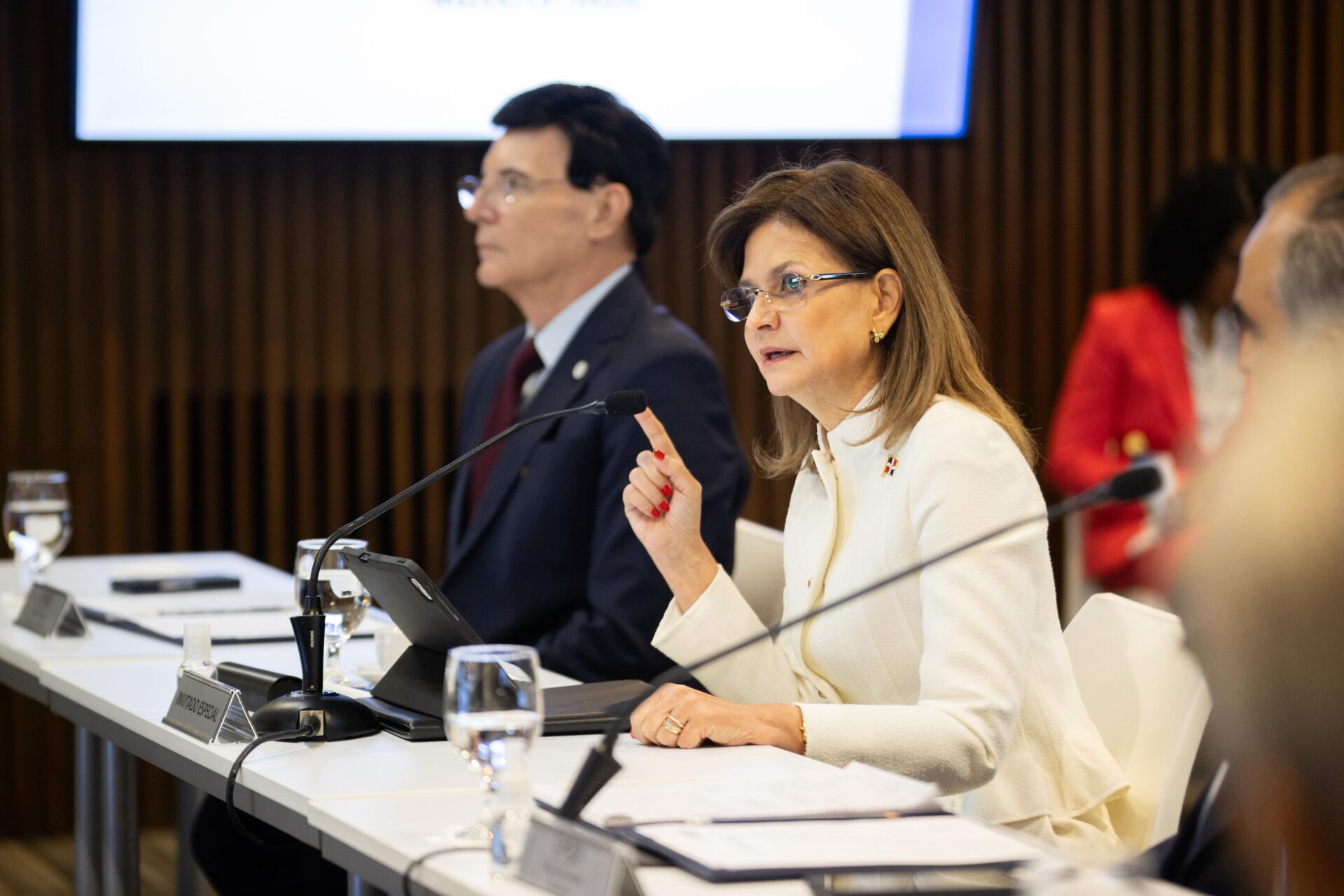 Raquel Peña destaca los cimientos del desarrollo en la República Dominicana