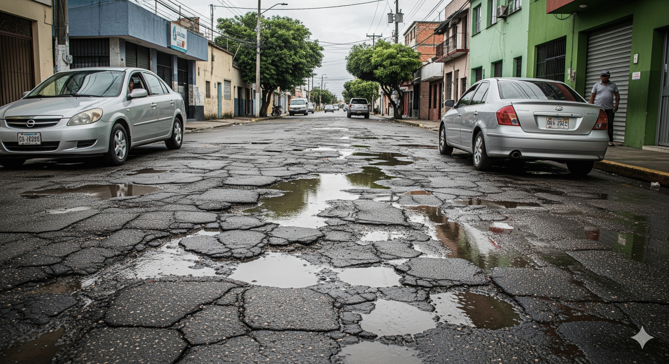 Conductores denuncian inseguridad y deterioro vial en Santo Domingo