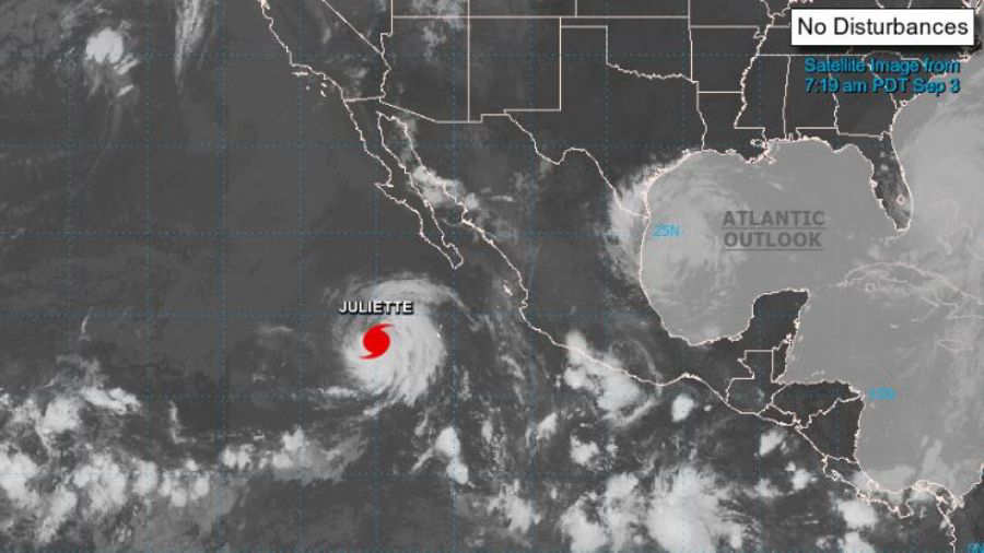 Tormenta Tropical Juliette se Forma en el Pacífico Mexicano