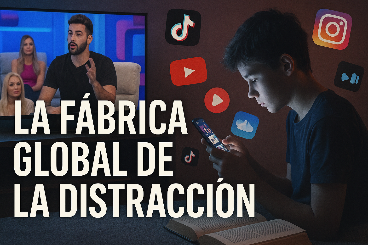 Un mundo hipnotizado: mientras unos piensan, otros se entretienen