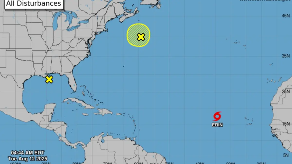 Tormenta Erin podría convertirse en huracán esta semana
