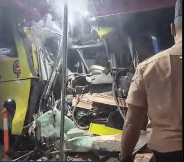 Suspensión temporal de la estación Pedro Francisco Bonó tras colisión de autobús