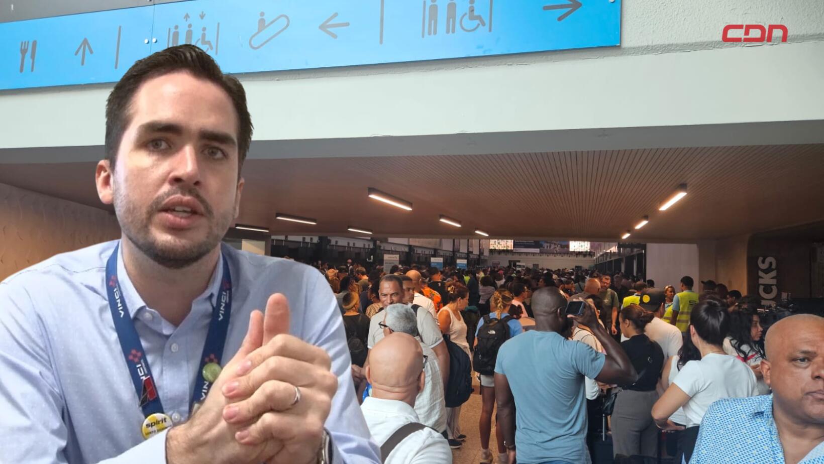 Interrupción eléctrica afecta operaciones en el Aeropuerto de las Américas