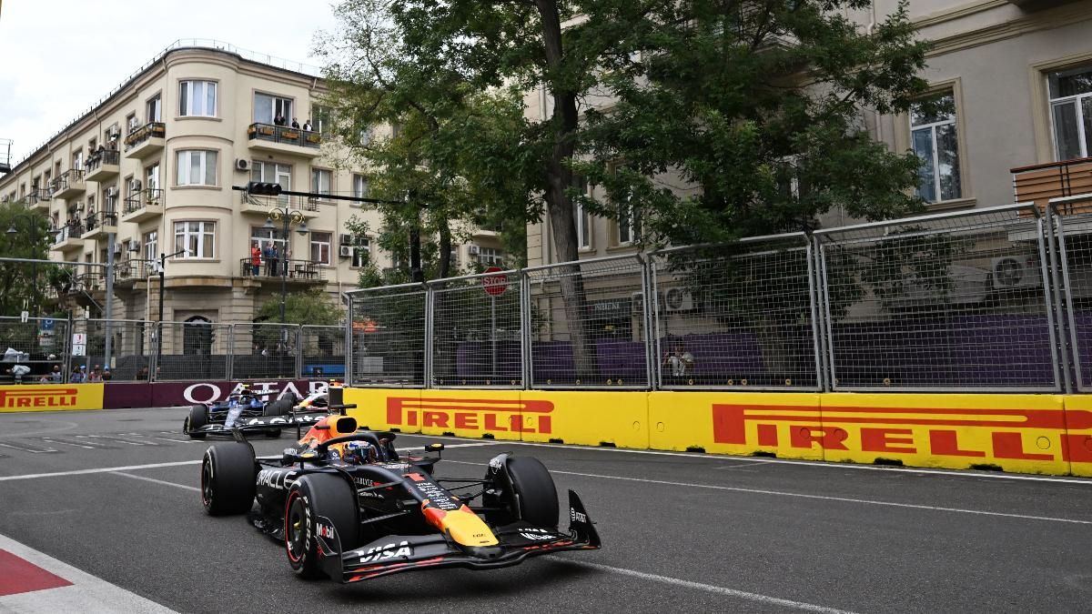 Verstappen gana en Azerbaiyán; Sainz logra podio histórico para Williams