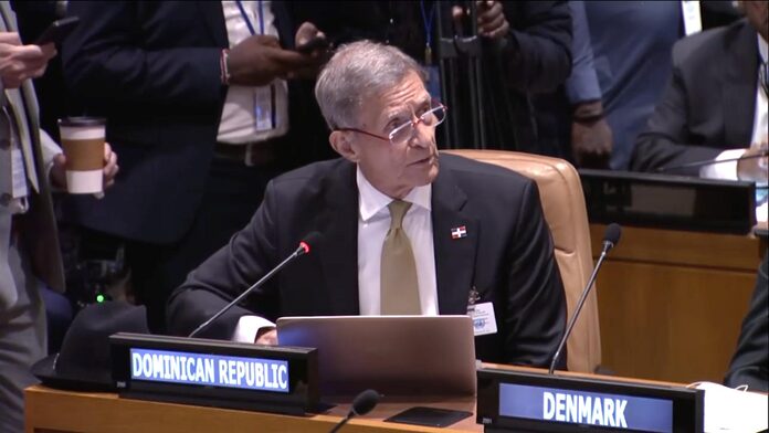 Canciller dominicano pide a la ONU fortalecer misión de seguridad en Haití