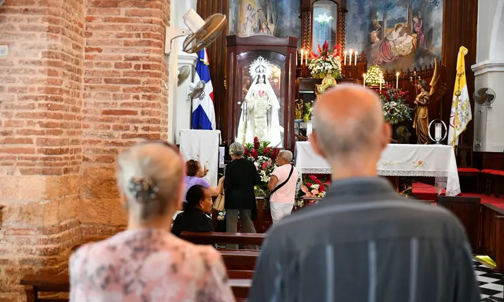 Celebraciones en Santo Cerro por el Día de Nuestra Señora de las Mercedes