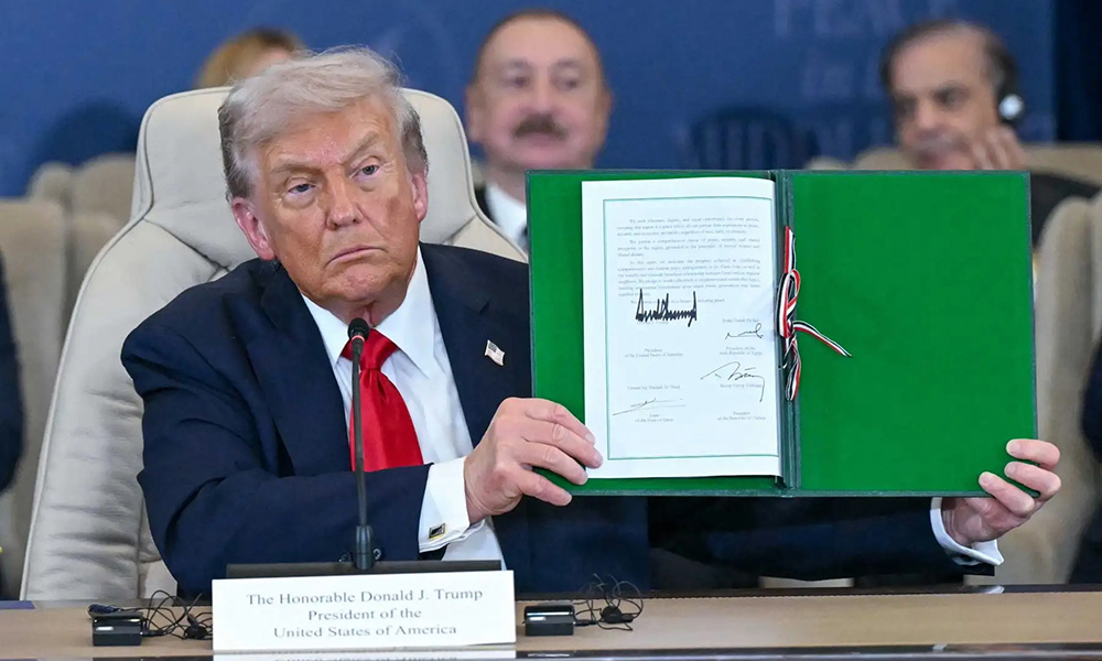 Cuatro países firman pacto de paz en Medio Oriente tras conflicto