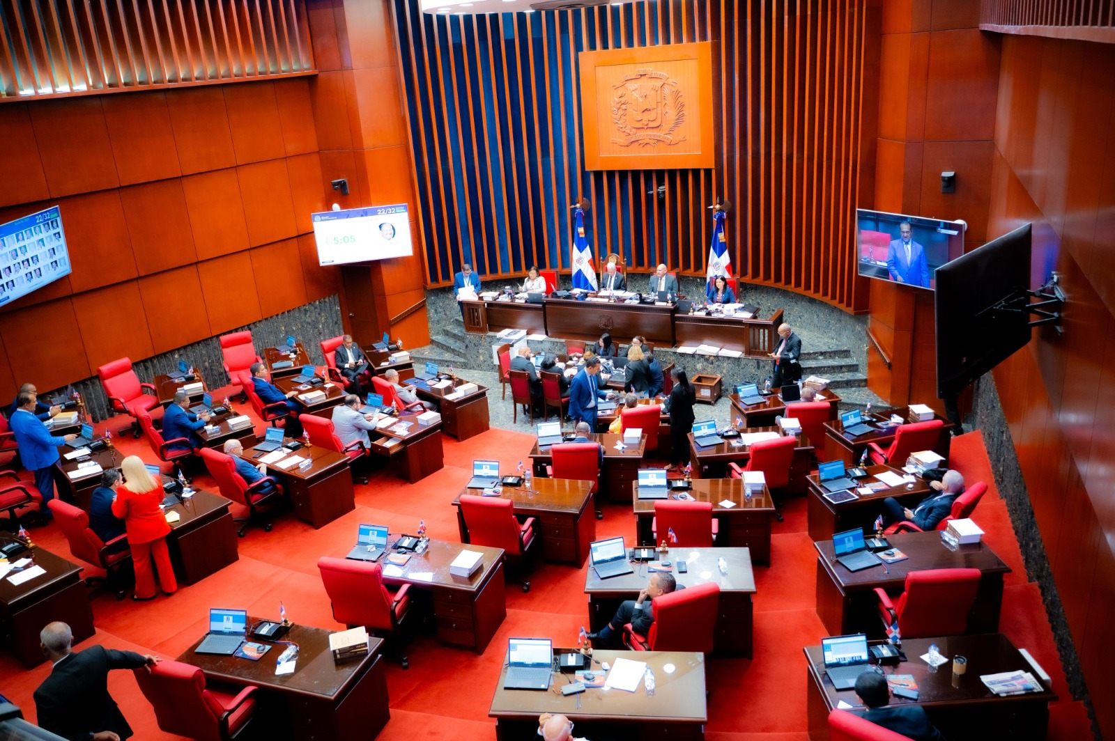 Senado aprueba nombramientos y nuevas iniciativas en Santo Domingo