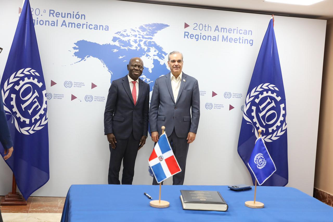 Presidente Abinader insta a fortalecer empleo y justicia social en OIT