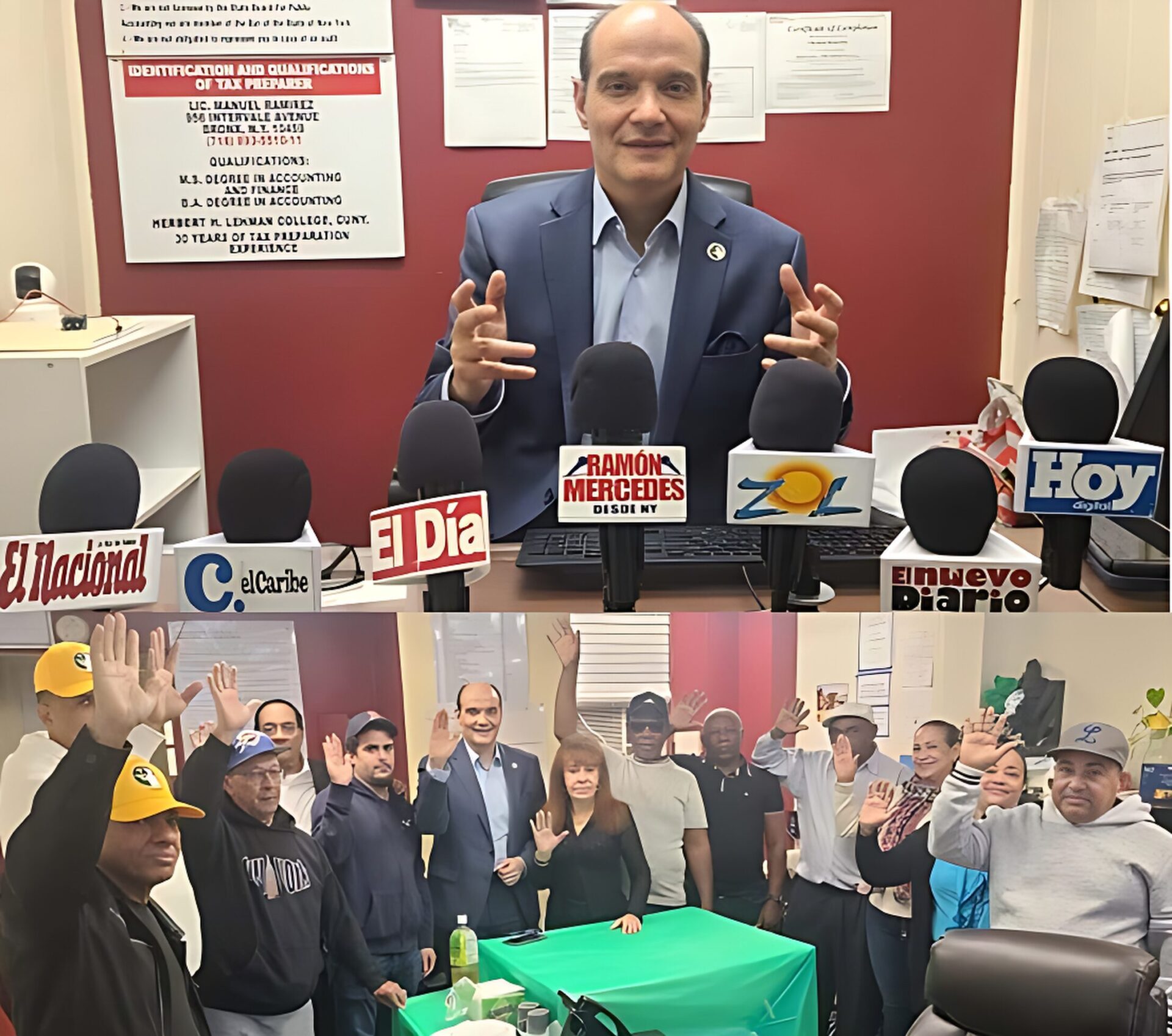 Ramfis Domínguez Trujillo fortalece el PED en EE.UU. con nuevos miembros
