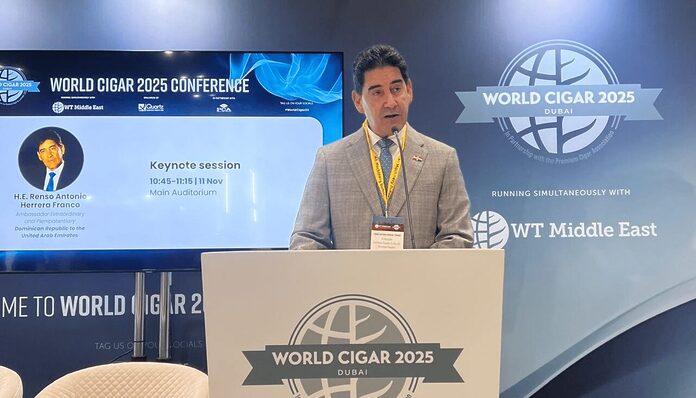 República Dominicana brilla en World Cigar 2025 Conference en Dubái