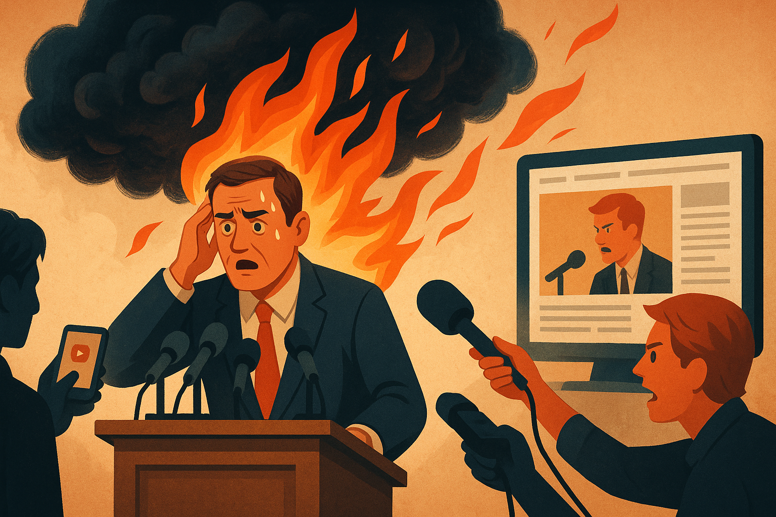 Cómo los funcionarios se crean sus propias crisis