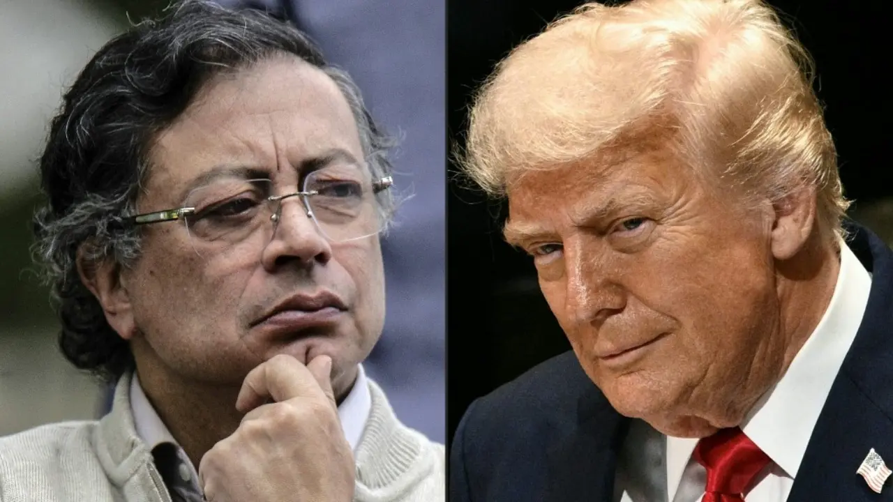 Trump advierte a Petro sobre la lucha antidrogas en Colombia