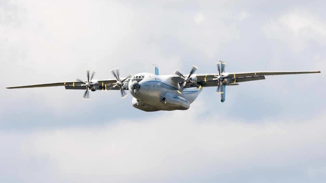 Accidente de un avión militar ruso An-22 en la región de Ivanovo