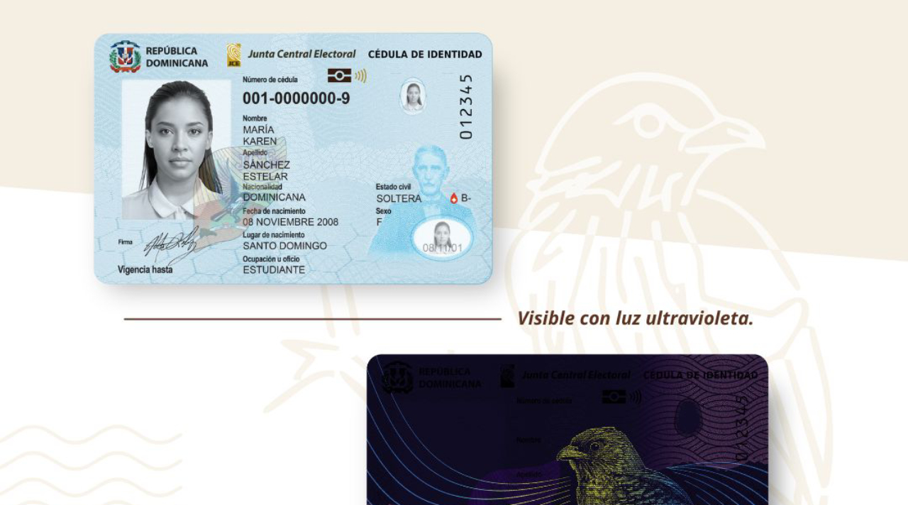 JCE presenta nueva cédula dominicana con chip y diseño avanzado