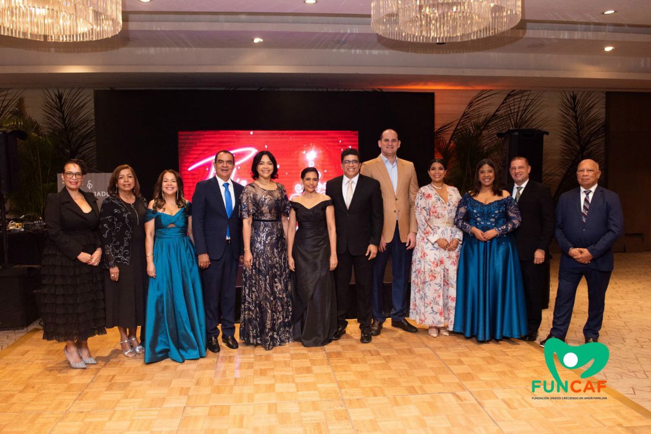 FUNCAF celebra su Cena de Gala 2025 y reconoce a la presidenta ejecutiva de CONANI por su liderazgo en la protección de la niñez